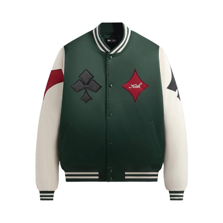 Kith X Batman Joker атласная куртка-бомбер Ivy Green мужская верхняя одежда KHM010710-4014 XS
Kith X Batman Joker атласная куртка-бомбер Ivy Green мужская верхняя одежда KHM010710-4014 XS