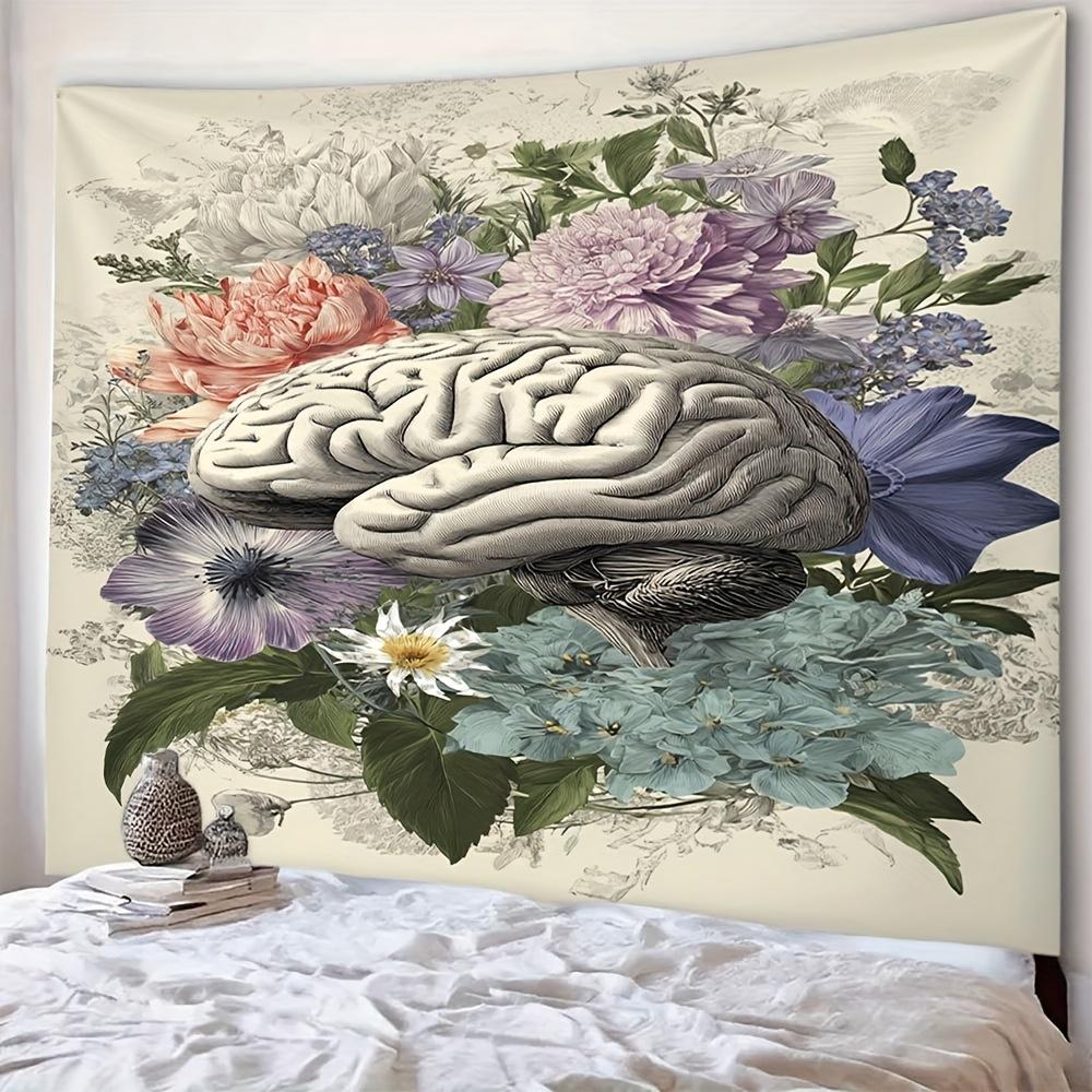 A head surrounded by flowers Digital printing polyester wall tapestry suitable for use living rooms bedrooms offices bars party 74x94cm(29x37in)
A head surrounded by flowers Digital printing polyester wall tapestry suitable for use living rooms bedrooms offices bars party 74x94cm(29x37in)