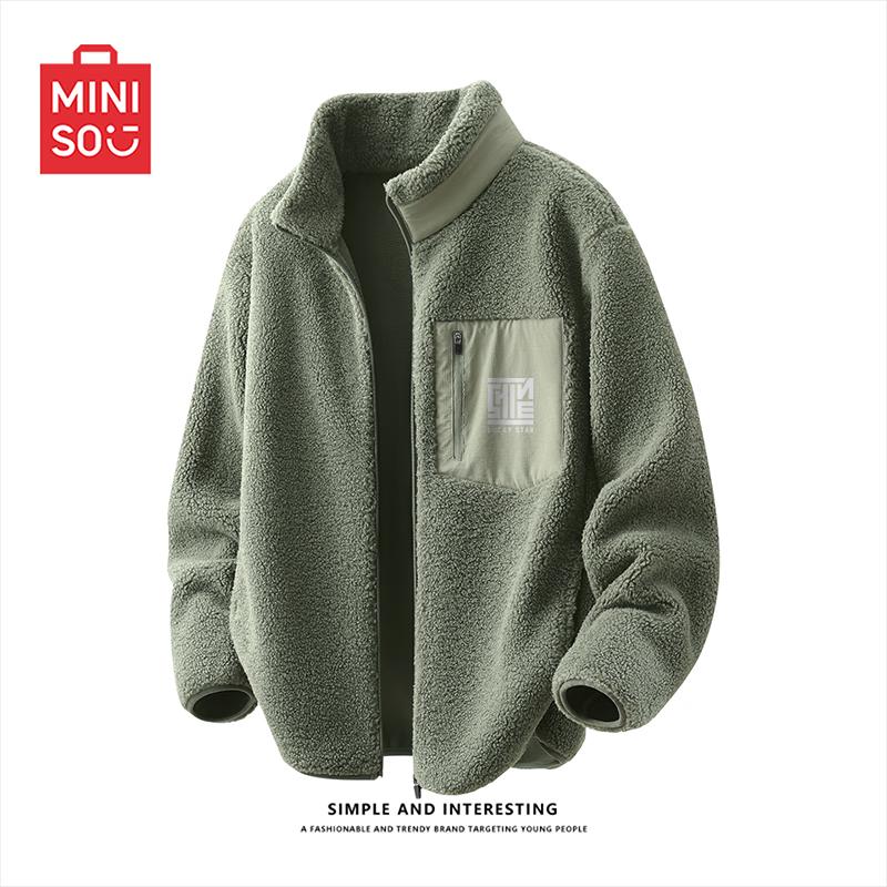 MINISO Unisex Warm Fleece Stand-Collar Jacket 3XL
MINISO Unisex Warm Fleece Stand-Collar Jacket 3XL