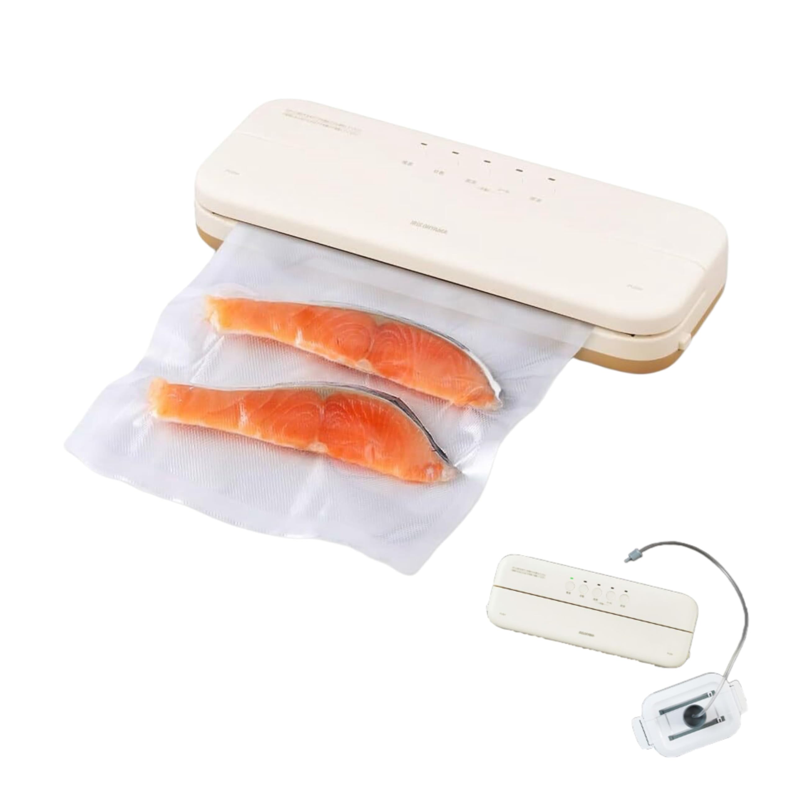 in the Ohyama Vacuum Packing Machine Cordless Type Food Sealer Ivory Introduced media! /Iris VPF-C50
in the Ohyama Vacuum Packing Machine Cordless Type Food Sealer Ivory Introduced media! /Iris VPF-C50