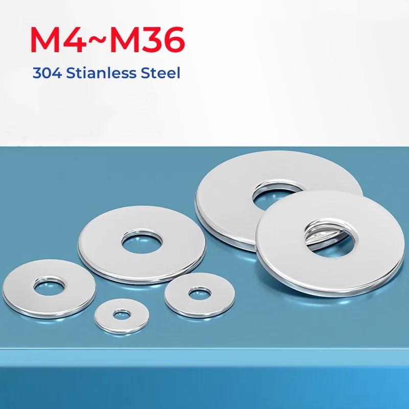 M4 M5 M6 M8 M10 M12 M14 M16 M18 M20 M22 M24 M33 M36 304 Stainless Steel Gasket Ultra-Thin Flat Washer Thickened Plain M16x30x2mm-1pcs
M4 M5 M6 M8 M10 M12 M14 M16 M18 M20 M22 M24 M33 M36 304 Stainless Steel Gasket Ultra-Thin Flat Washer Thickened Plain M16x30x2mm-1pcs