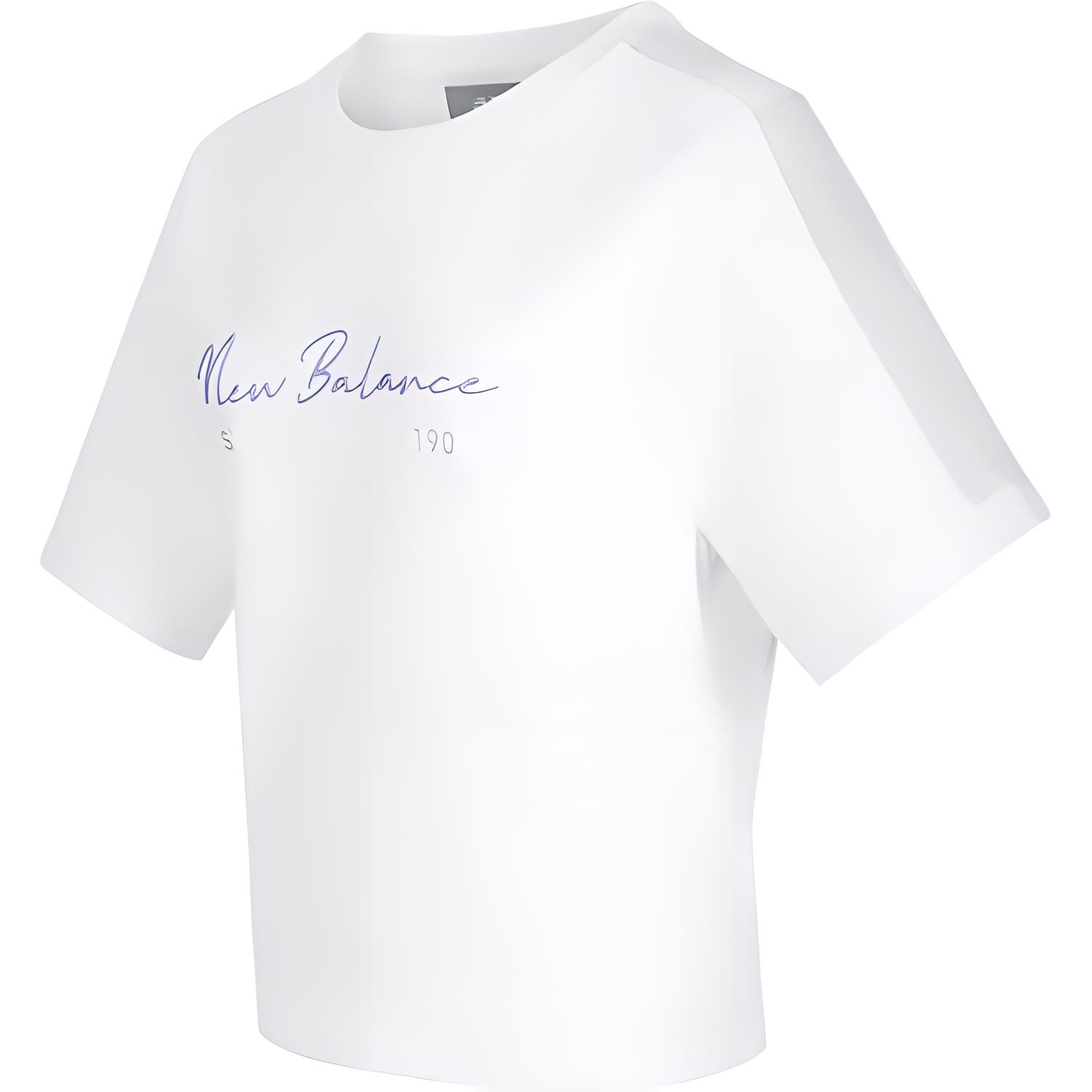 New Balance T Shirts Women s White Crew Neck Moderate Straight Fit 5EC2U672-WT M
New Balance T Shirts Women s White Crew Neck Moderate Straight Fit 5EC2U672-WT M