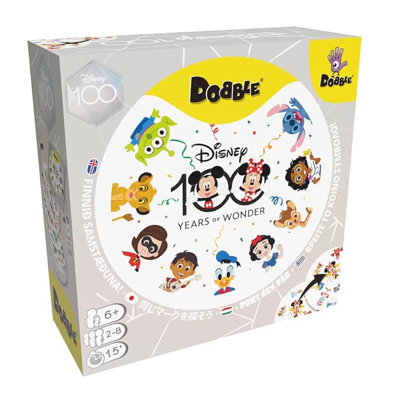hobby japan Doble: Disney 100th Anniversary Edition Multilingual version (For 2-8 people 15 minutes (For ages 6 and up) board games
hobby japan Doble: Disney 100th Anniversary Edition Multilingual version (For 2-8 people 15 minutes (For ages 6 and up) board games