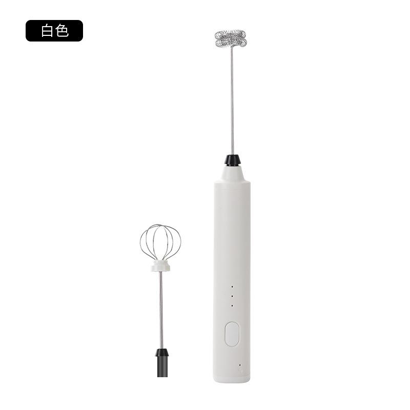 Ручной венчик для яиц с USB-подзарядкой, 3 скорости, электрический вспениватель молока, пенообразователь, миксер, насадка для вспенивания кофейных напитков, вспениватель белый
Ручной венчик для яиц с USB-подзарядкой, 3 скорости, электрический вспениватель молока, пенообразователь, миксер, насадка для вспенивания кофейных напитков, вспениватель белый