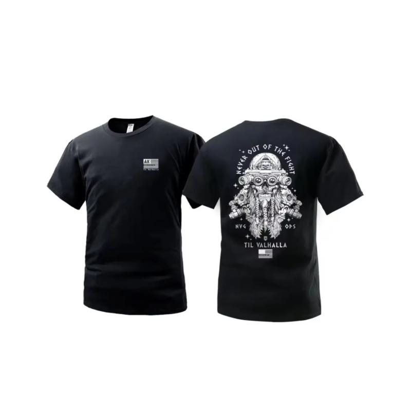 Summer Tactical Military Fan Crew Neck Half Sleeve American Tough Guy Ins Nordic Myth Printed Mens Short Sleeve Cotton TShirt S
Summer Tactical Military Fan Crew Neck Half Sleeve American Tough Guy Ins Nordic Myth Printed Mens Short Sleeve Cotton TShirt S
