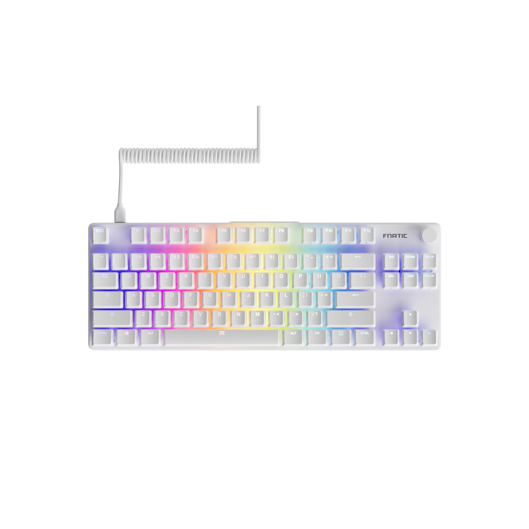 Ігрова клавіатура Fnatic Gear STREAK80 LP WHITE US Tenkeyless USB-підключення KB765 Type-C US-ANSI KB0007-001 білий
Ігрова клавіатура Fnatic Gear STREAK80 LP WHITE US Tenkeyless USB-підключення KB765 Type-C US-ANSI KB0007-001 білий