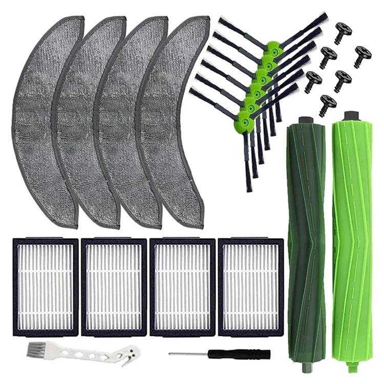 For iRobot Roomba Combo j7 / j9 Sweeping Robot Main Brush Filters Mop Cloth Side Brushes Cleaning Brush 23Pcs / Set Accessories
For iRobot Roomba Combo j7 / j9 Sweeping Robot Main Brush Filters Mop Cloth Side Brushes Cleaning Brush 23Pcs / Set Accessories