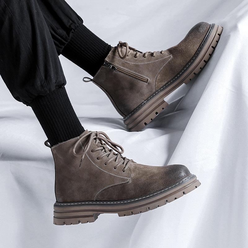 Martin boots men s 2024 new summer zipper high-top shoes retro casual inner height-increasing tooling men s boots 4510-R 38
Martin boots men s 2024 new summer zipper high-top shoes retro casual inner height-increasing tooling men s boots 4510-R 38