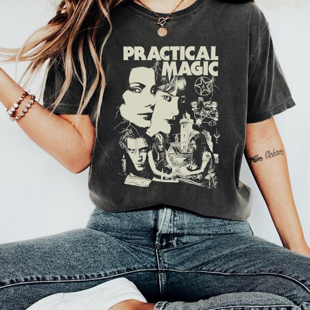 Practical Magic Vintage Graphic T-shirt Witch Tshirt 90 s Retro Shirts Halloween Shirt Men Women Short Sleeves Tops Horror Gift M
Practical Magic Vintage Graphic T-shirt Witch Tshirt 90 s Retro Shirts Halloween Shirt Men Women Short Sleeves Tops Horror Gift M
