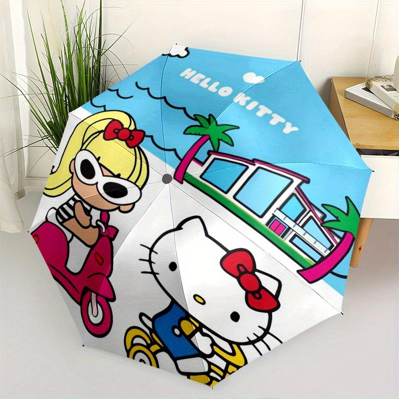 Hello Kitty on a Bike Automatic Opening and Closing Umbrella - Suitable for Various Occasions, Outdoor Activities, Lightweight and Durable Automatic F
Hello Kitty on a Bike Automatic Opening and Closing Umbrella - Suitable for Various Occasions, Outdoor Activities, Lightweight and Durable Automatic F