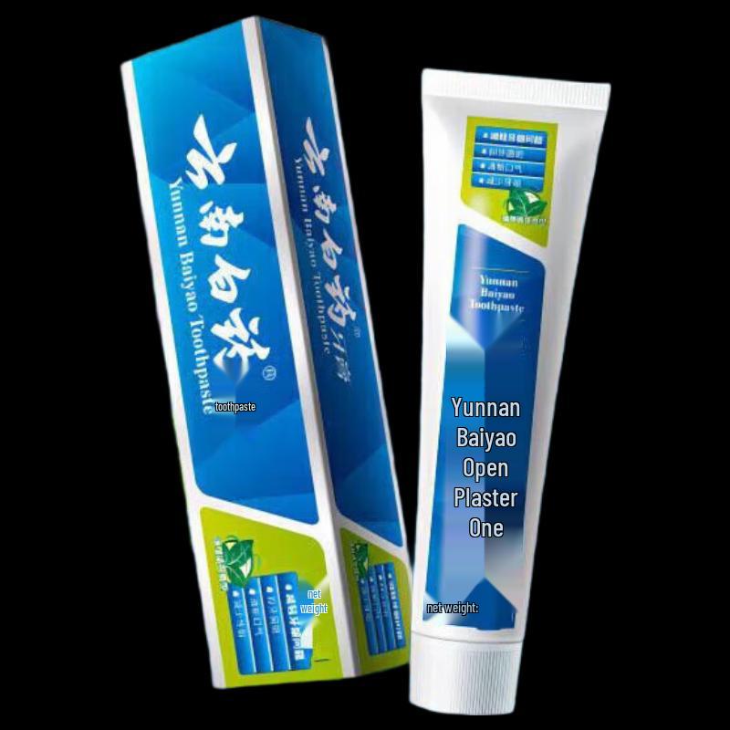 Yunnan Baiyao Fresh Breath & Gum Care Toothpaste
Yunnan Baiyao Fresh Breath & Gum Care Toothpaste
