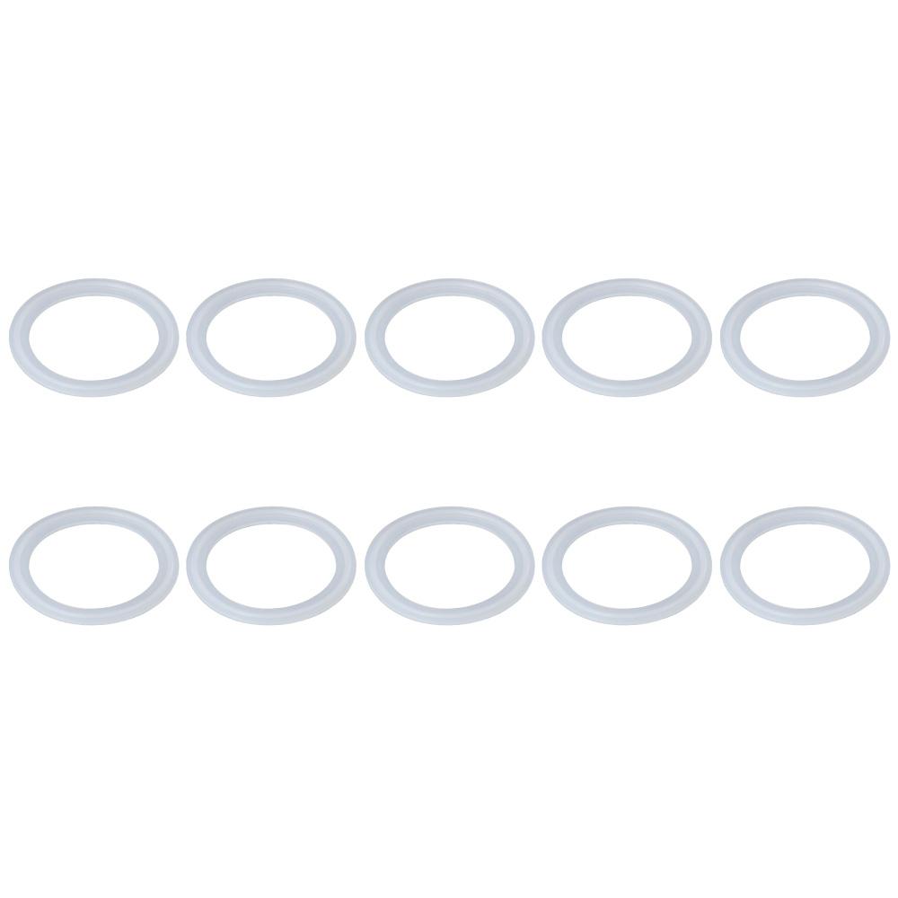 10PCS Silicone Rubber Industrial Flange O-Ring White Clamp Gaskets Silicone Rubber Gasket
10PCS Silicone Rubber Industrial Flange O-Ring White Clamp Gaskets Silicone Rubber Gasket
