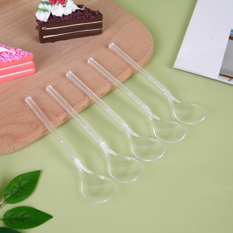 Disposable Long Handle Plastic Spoon for Fruit Salad, Cake, Ice Cream, and Yogurt - 13 cm Bulk
Disposable Long Handle Plastic Spoon for Fruit Salad, Cake, Ice Cream, and Yogurt - 13 cm Bulk