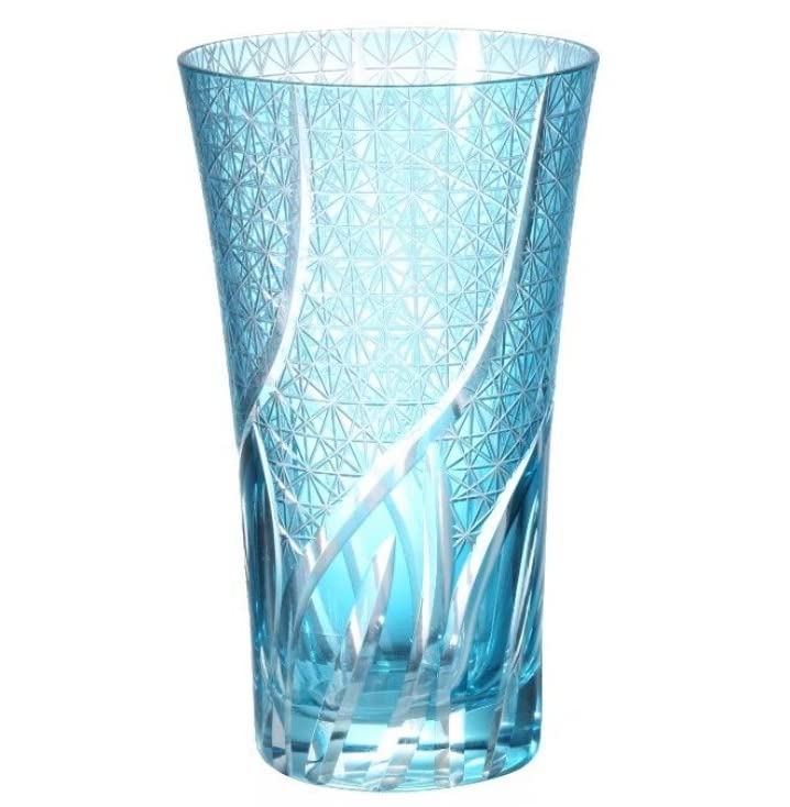 Kiriko Beer Glass 400cc Glass Glass Tumbler Cup Chrysanthemum Connection Beer Glass Dishwasher Safe (Lake Blue)
Kiriko Beer Glass 400cc Glass Glass Tumbler Cup Chrysanthemum Connection Beer Glass Dishwasher Safe (Lake Blue)