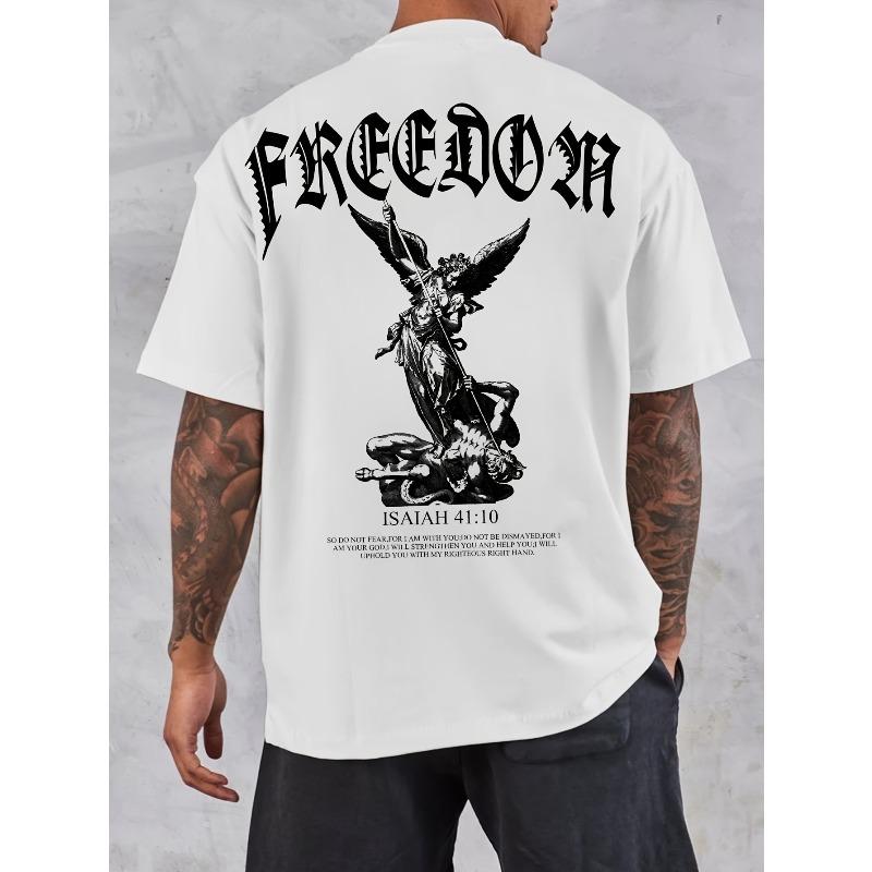 Men S Summer Print Short-Sleeve T-Shirt Top Round Neck, Relaxed Fit, Oversized, Cool, Casual, and Fashionable 4XL білий
Men S Summer Print Short-Sleeve T-Shirt Top Round Neck, Relaxed Fit, Oversized, Cool, Casual, and Fashionable 4XL білий