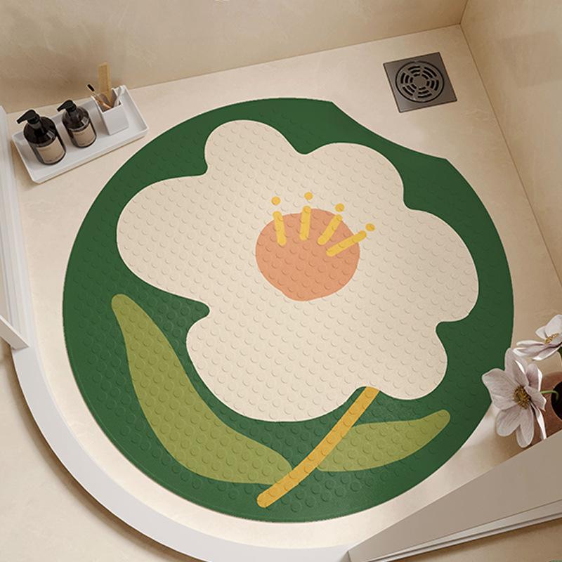 Коврик противоскользящий для ванной комнаты, коврик для душа с массажем ступней, коврик на присосках, круглый коврик для ванной комнаты, для купания, противоскользящий round notch 55 * 55cm
Коврик противоскользящий для ванной комнаты, коврик для душа с массажем ступней, коврик на присосках, круглый коврик для ванной комнаты, для купания, противоскользящий round notch 55 * 55cm