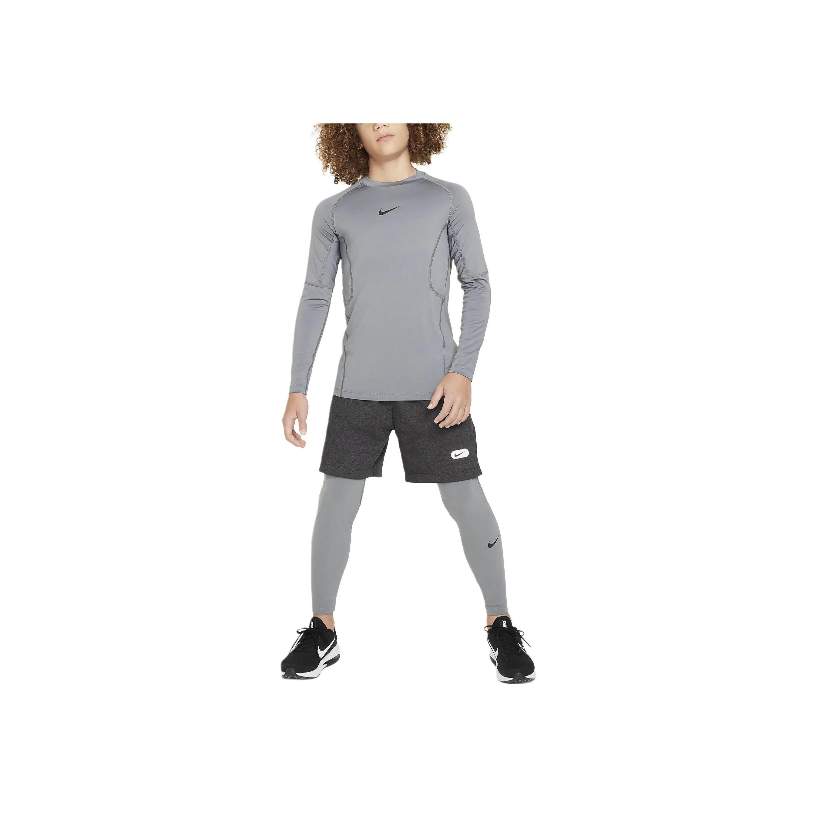 Nike Long Sleeve Top Logo Print Round Neck Kids tops Smoke-Gray FJ6822-084 XS
Nike Long Sleeve Top Logo Print Round Neck Kids tops Smoke-Gray FJ6822-084 XS