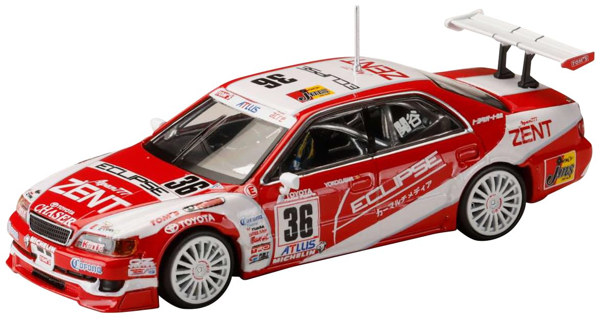 HobbyJAPAN HJ64 scale ZENT ECLIPSE Chaser 1997 JTCC Finished Model HJR641072B 1/64 (#36)
HobbyJAPAN HJ64 scale ZENT ECLIPSE Chaser 1997 JTCC Finished Model HJR641072B 1/64 (#36)