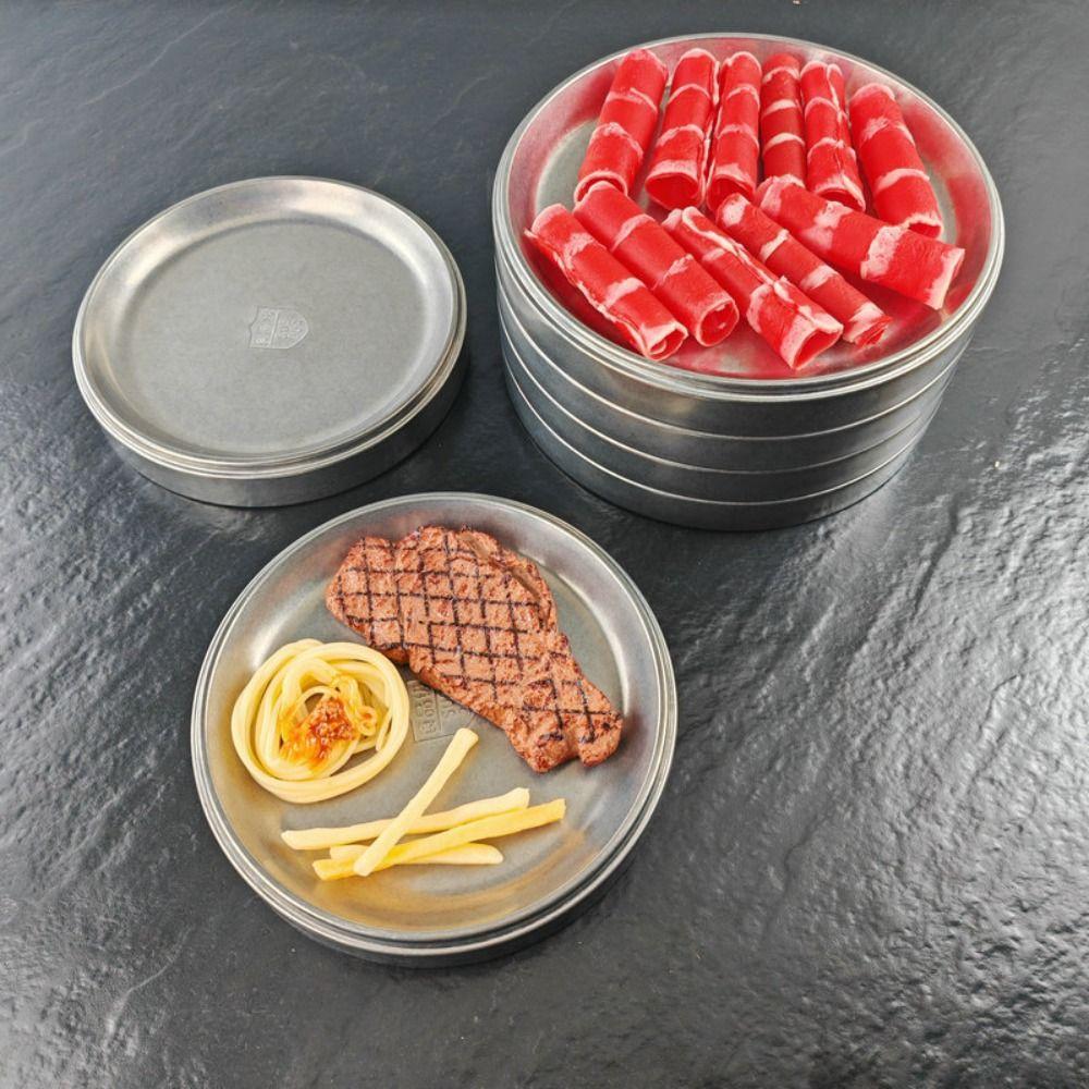 304 Stainless Steel Barbecue Tray Retro Storage Tray Hot Pot Tray Round Dining Plate Restaurant 20cm
304 Stainless Steel Barbecue Tray Retro Storage Tray Hot Pot Tray Round Dining Plate Restaurant 20cm