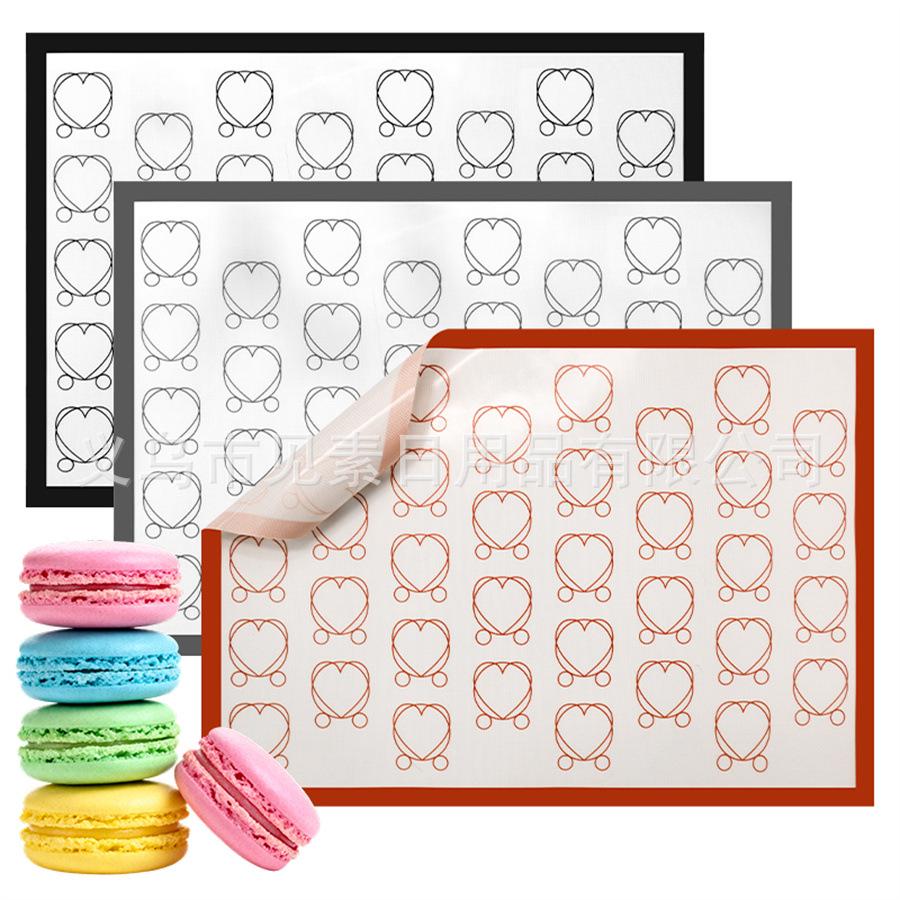 FCM Heat-Resistant Silicone Macaron Baking Mat 42*29.5 cm
FCM Heat-Resistant Silicone Macaron Baking Mat 42*29.5 cm
