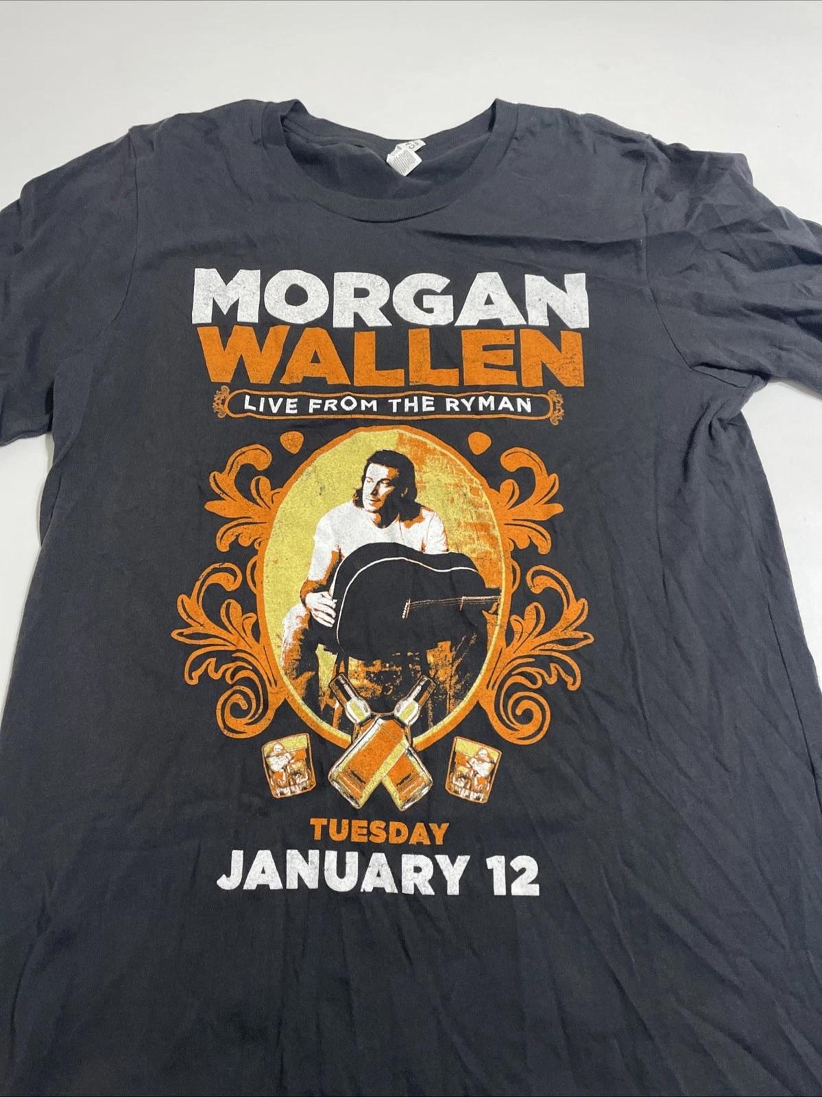 Morgan Wallen Live From The Ryman Black T Shirt January 12, 2021 Concert SZ M 2XL
Morgan Wallen Live From The Ryman Black T Shirt January 12, 2021 Concert SZ M 2XL