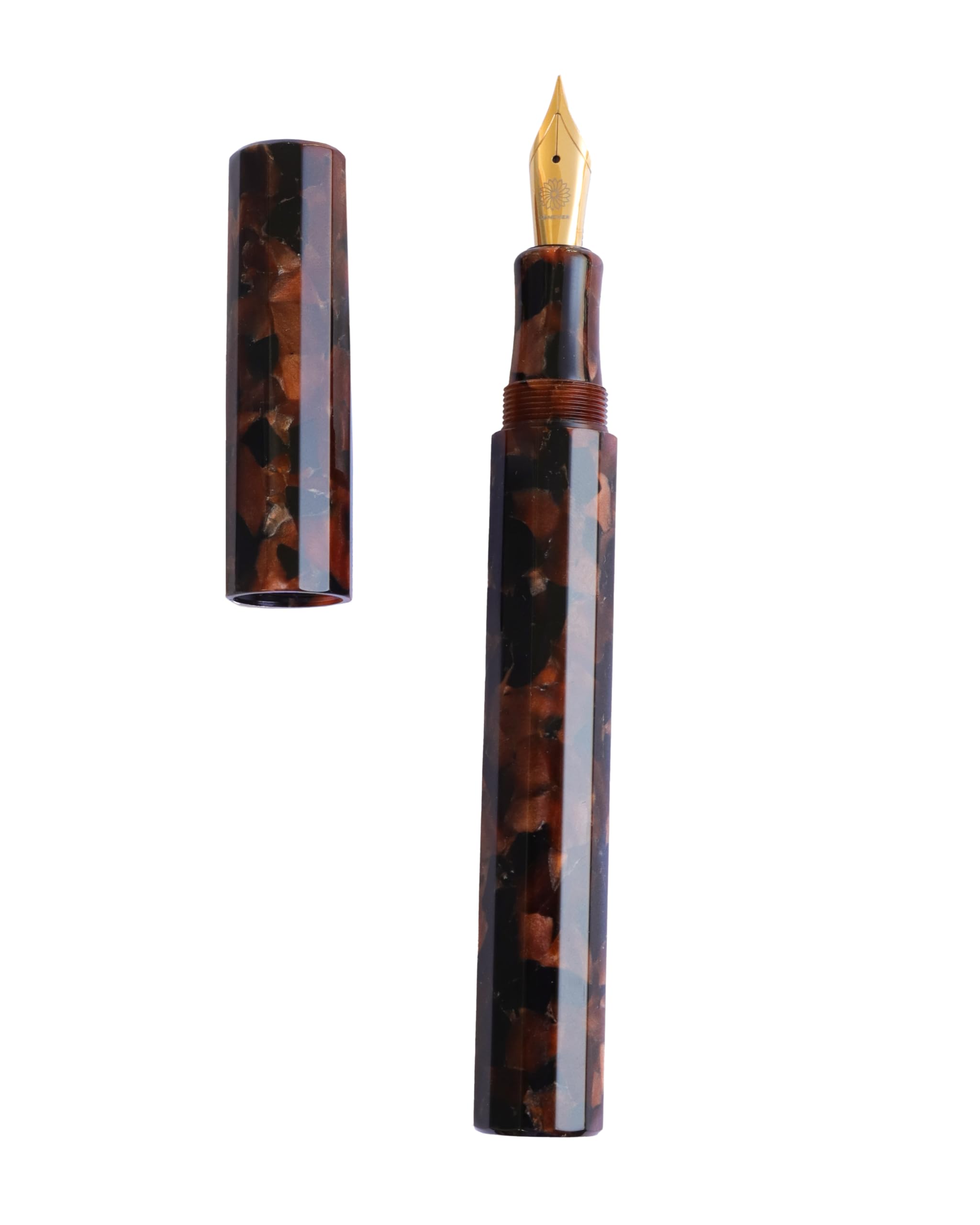 WANCHER Kaleido Fountain Brown Autumn Art Collection Pen, Trees, 12-Sided Pillar, (B Bold)
WANCHER Kaleido Fountain Brown Autumn Art Collection Pen, Trees, 12-Sided Pillar, (B Bold)