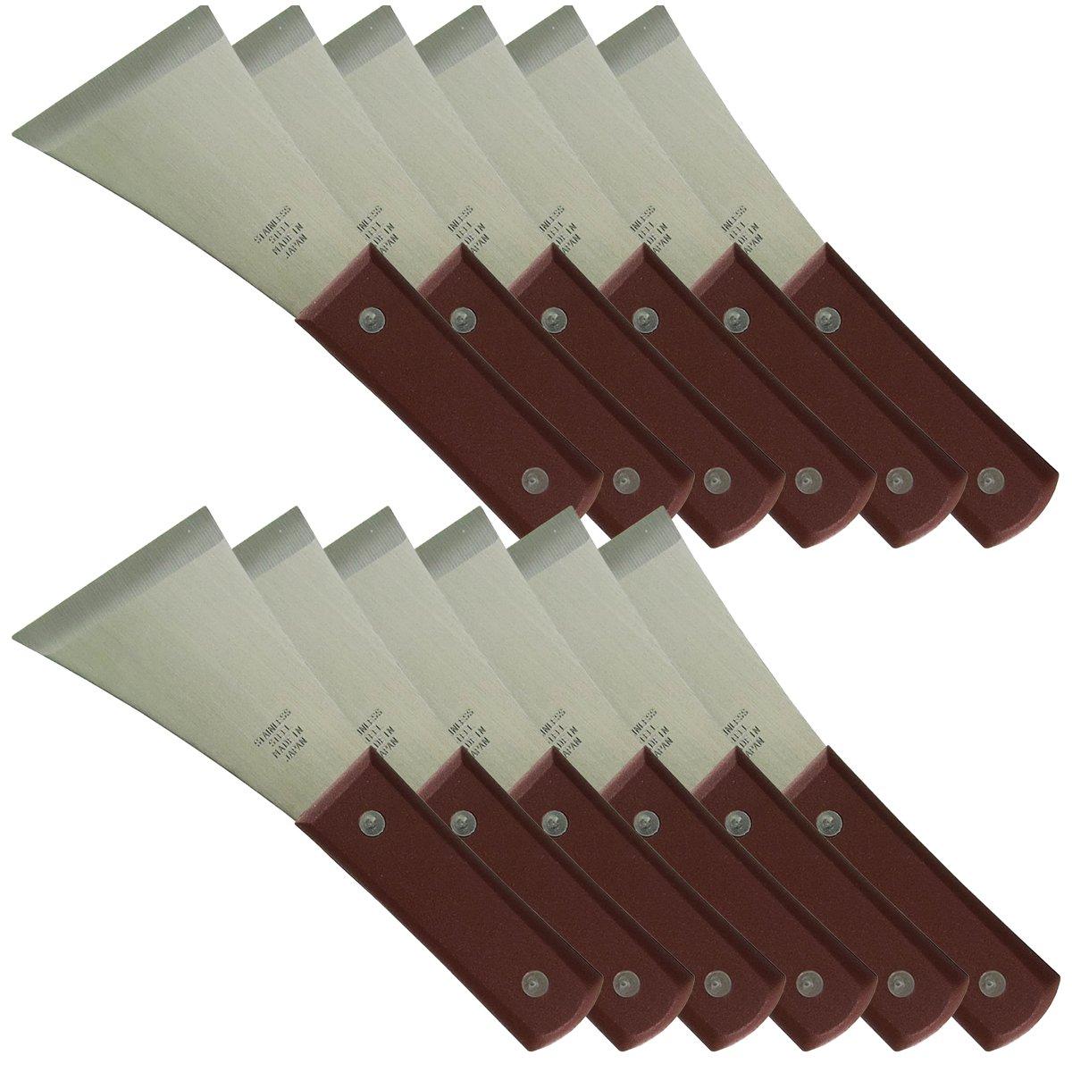 INOUE Plastic Handle Penetrating Stainless Steel Skin Scraper Diagonal 12 Pieces 60mm Y-Shaped L-201
INOUE Plastic Handle Penetrating Stainless Steel Skin Scraper Diagonal 12 Pieces 60mm Y-Shaped L-201