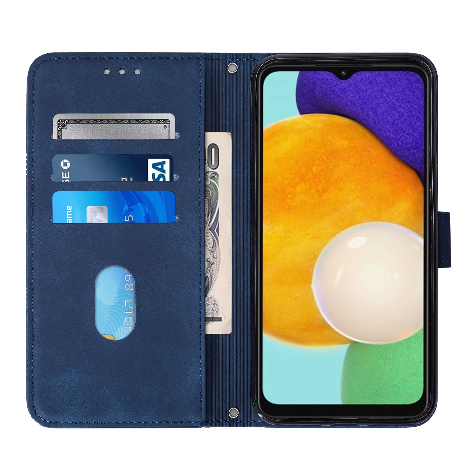 For Samsung Galaxy A54 5G Leather Case with Shoulder Strap Wallet Stand Phone Cover Sapphire
For Samsung Galaxy A54 5G Leather Case with Shoulder Strap Wallet Stand Phone Cover Sapphire