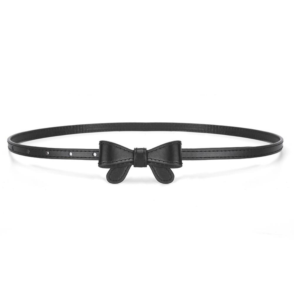New Bowknot Leather Belt Adjustable Simple Thin Belt Solid Color Waist Chain for Dresses чёрный
New Bowknot Leather Belt Adjustable Simple Thin Belt Solid Color Waist Chain for Dresses чёрный