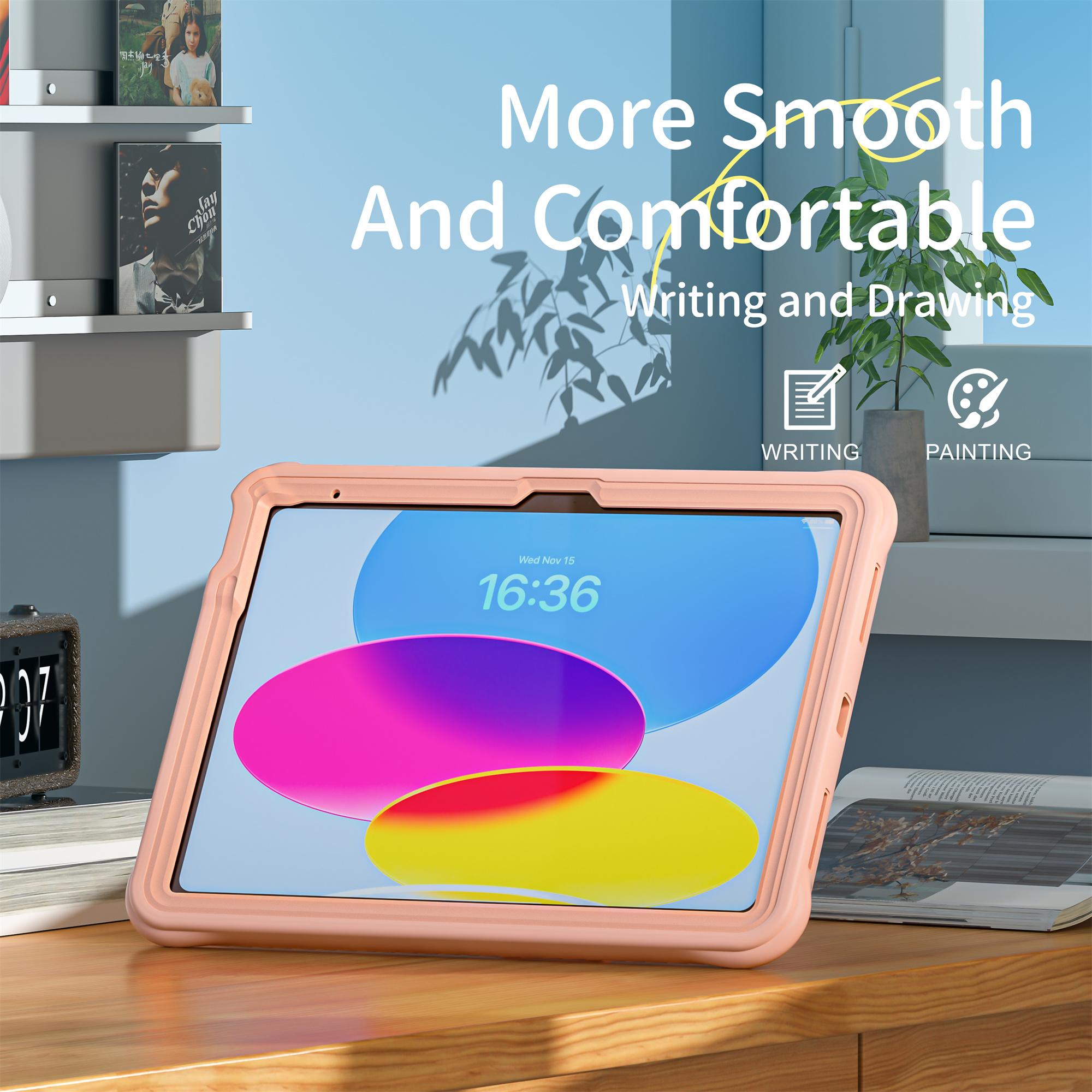 Для iPad (2025)/10.9 (2022) Чохол з плечовим ременем, підставкою, милим песиком, ПК+силікон+ТПУ, чохол для планшета A
Для iPad (2025)/10.9 (2022) Чохол з плечовим ременем, підставкою, милим песиком, ПК+силікон+ТПУ, чохол для планшета A