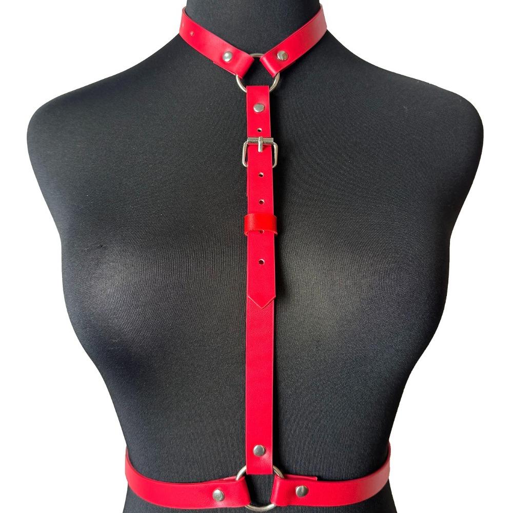 Fashion Women Body Harness Belt Pu Leather Harness Belts Gothic Exotic Waistband Punk Rock Adjustable Clothing Accessorie
Fashion Women Body Harness Belt Pu Leather Harness Belts Gothic Exotic Waistband Punk Rock Adjustable Clothing Accessorie