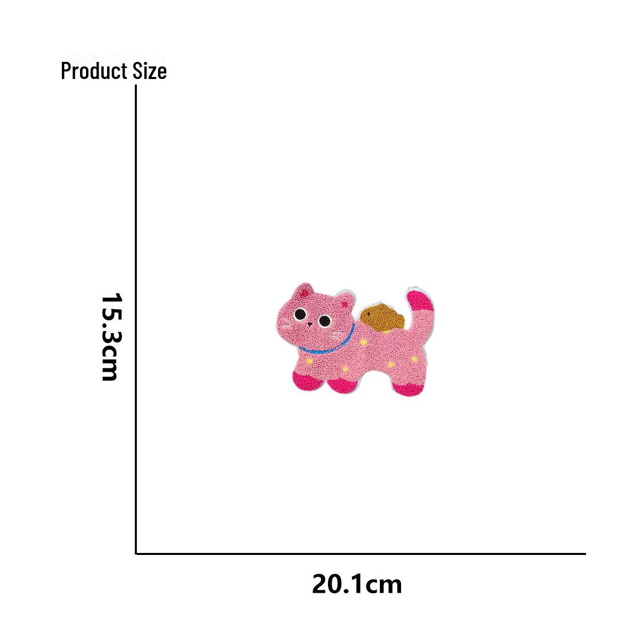 Вышитая нашивка с изображением кота и котенка: Милый мультяшный дизайн для одежды и шляп
Вышитая нашивка с изображением кота и котенка: Милый мультяшный дизайн для одежды и шляп