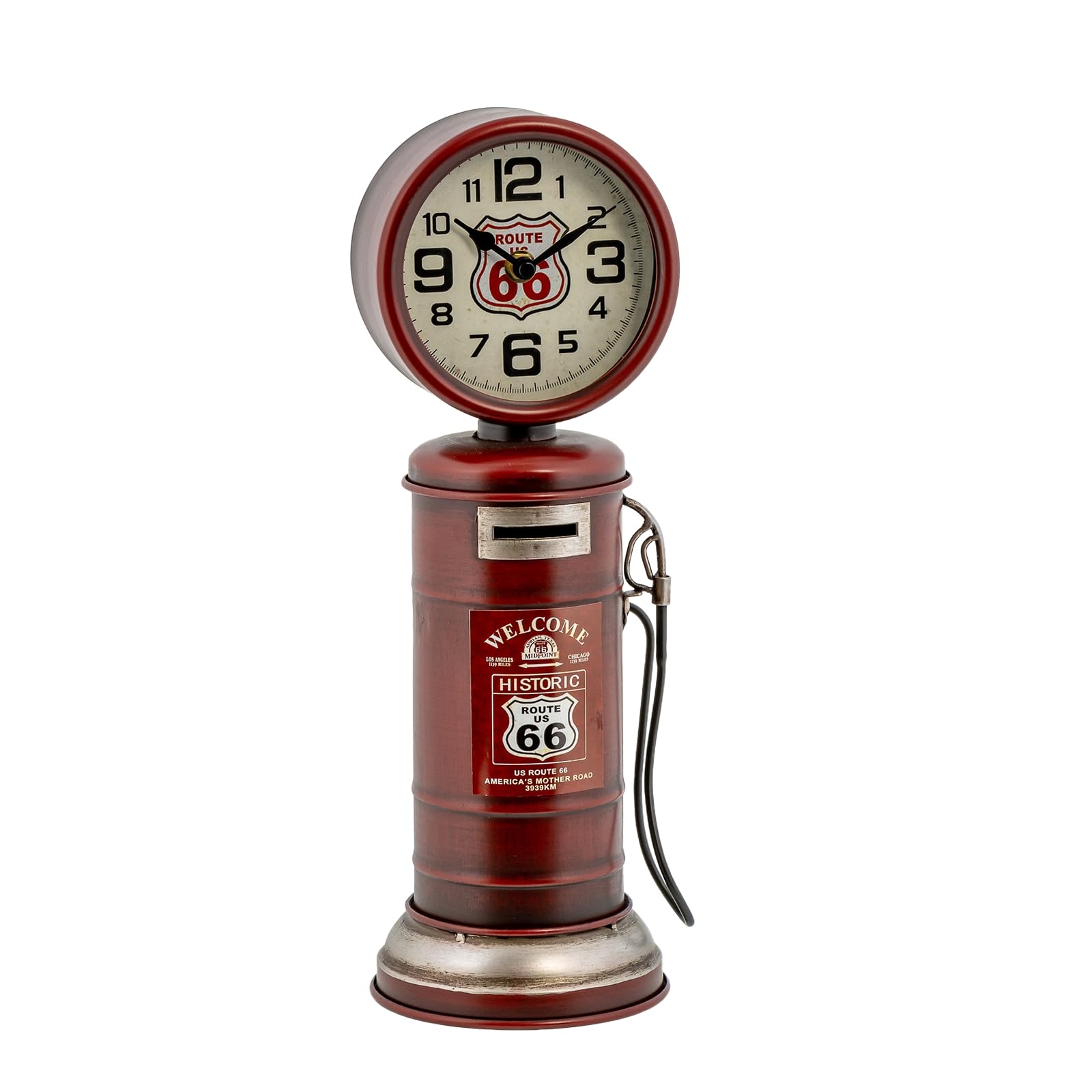 Benny s Tin Plate Object Interior Goods Clock Analog Big Scale 13cm x 13cm x Height 39cm Gas Stand Piggy Bank Stylish Antique Red BC-017 красный
Benny s Tin Plate Object Interior Goods Clock Analog Big Scale 13cm x 13cm x Height 39cm Gas Stand Piggy Bank Stylish Antique Red BC-017 красный