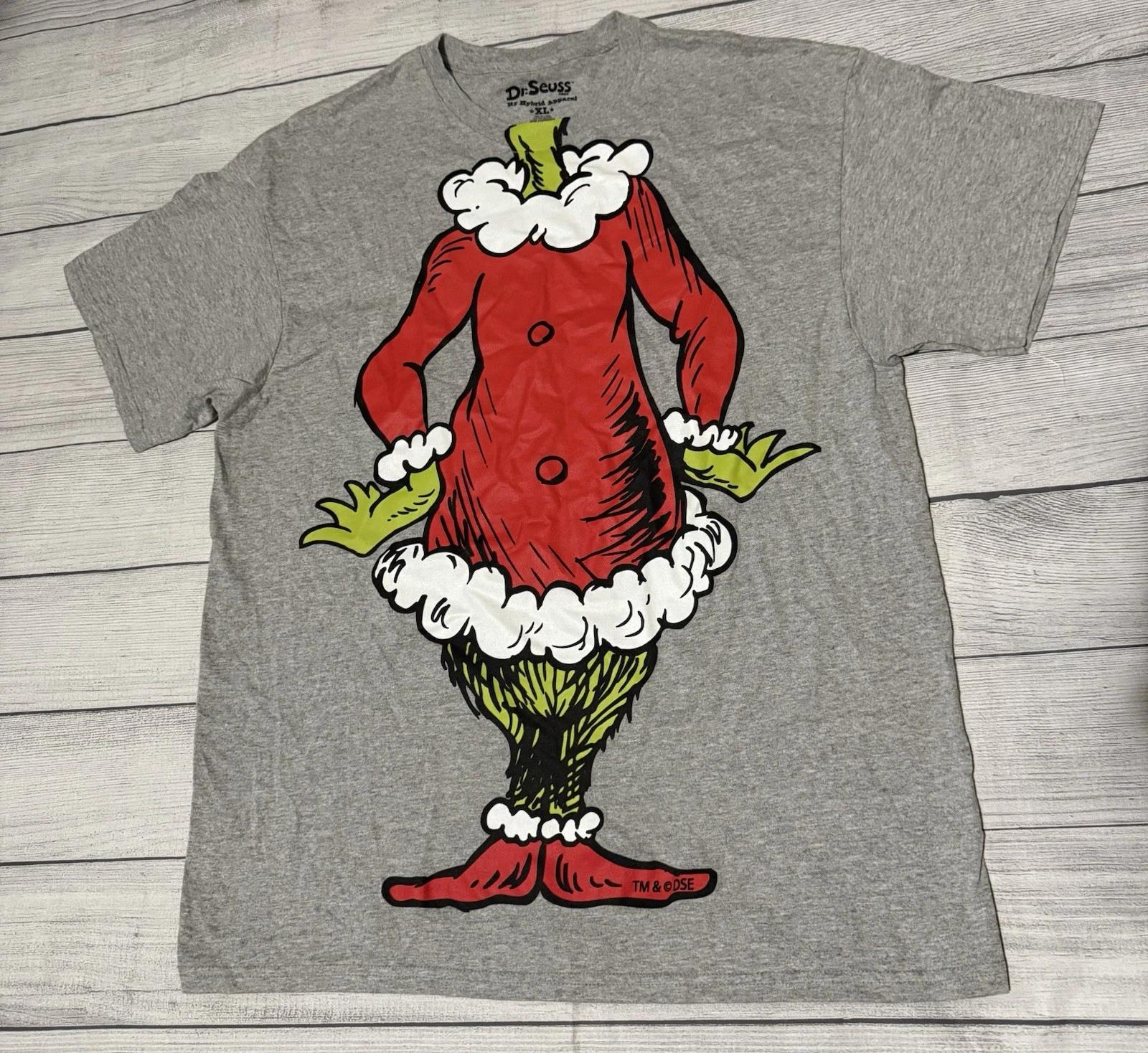 Dr. Seuss The Grinch Torso Graphic T Shirt Christmas Hybrid Apparel Size XL M
Dr. Seuss The Grinch Torso Graphic T Shirt Christmas Hybrid Apparel Size XL M
