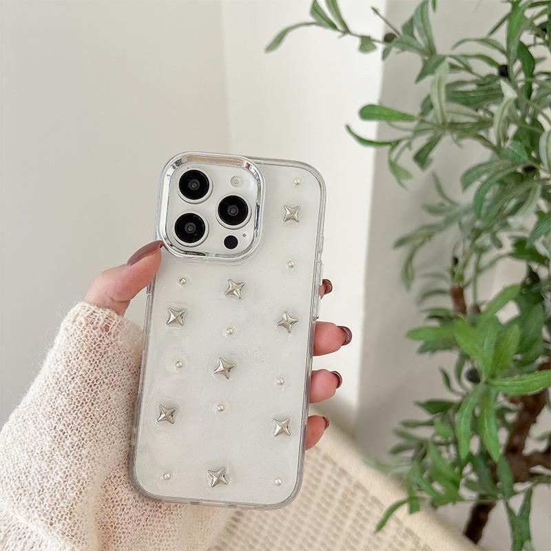 Applicable To Iphone17Promax Mobile Phone Case Transparent Glitter Apple 16 Anti-Drop 15Plus Creative Women S Fashion iPhone 7/8/SE 2020
Applicable To Iphone17Promax Mobile Phone Case Transparent Glitter Apple 16 Anti-Drop 15Plus Creative Women S Fashion iPhone 7/8/SE 2020