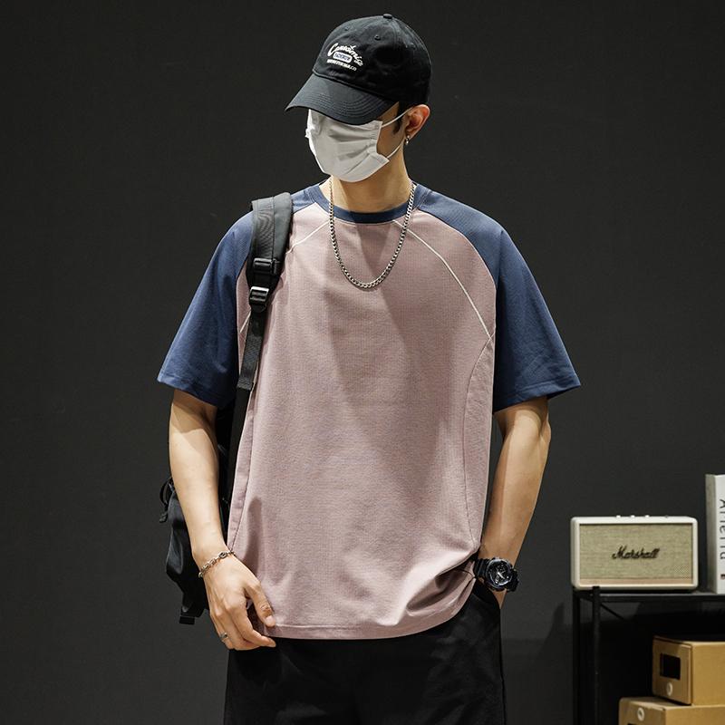 Summer T-shirt Men s Versatile Casual Loose Simple Breathable Short Sleeved T-shirt XXXL світло-фіолетового кольору
Summer T-shirt Men s Versatile Casual Loose Simple Breathable Short Sleeved T-shirt XXXL світло-фіолетового кольору