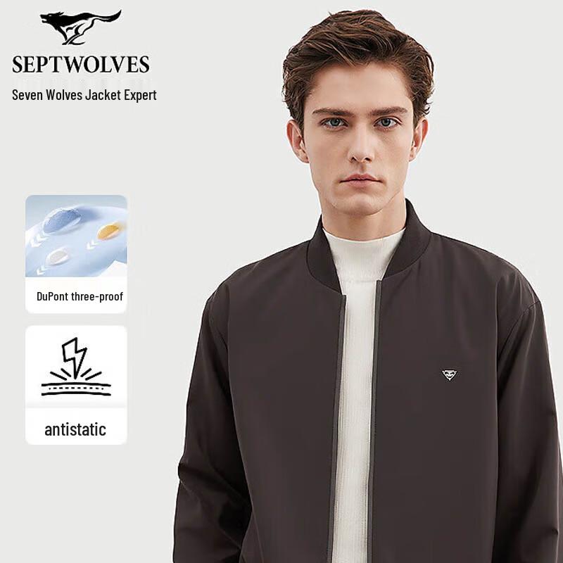 Septwolves Men s Warm Baseball Collar Jacket M
Septwolves Men s Warm Baseball Collar Jacket M