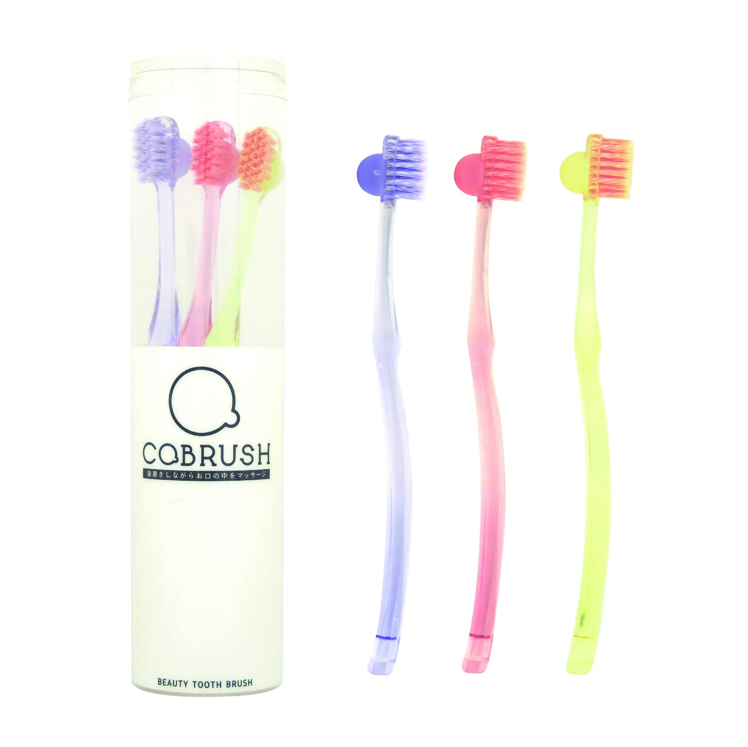 COBRUSH Beauty Toothbrush, Toothpaste, Oral Massager, Developed in Collaboration with Dentists, 3 Colors, 3-Piece Set
COBRUSH Beauty Toothbrush, Toothpaste, Oral Massager, Developed in Collaboration with Dentists, 3 Colors, 3-Piece Set