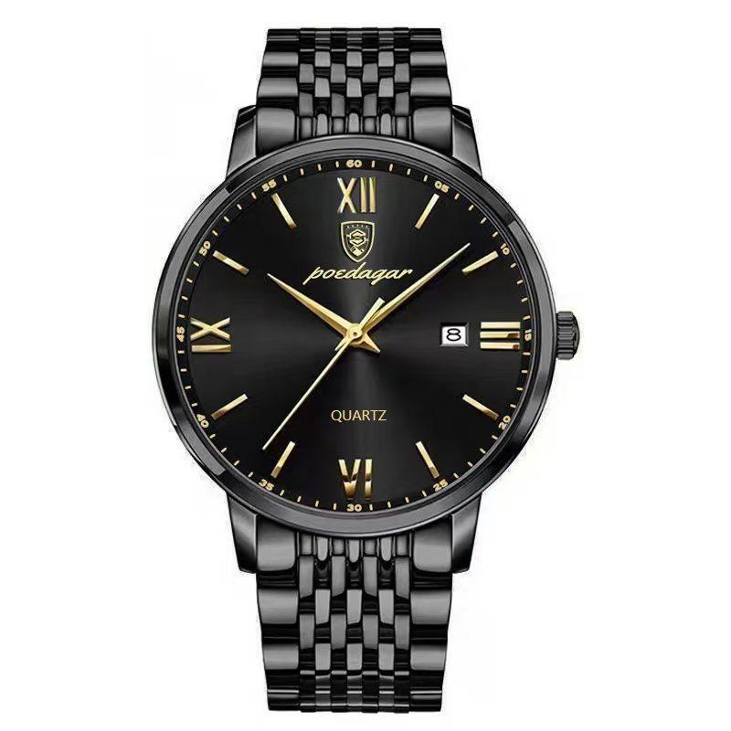 POEDAGAR Luxury Sports Men s Wristwatch Stainless Steel Waterproof Date Watch High Quality Casual Fashion Quartz Watches чорний
POEDAGAR Luxury Sports Men s Wristwatch Stainless Steel Waterproof Date Watch High Quality Casual Fashion Quartz Watches чорний