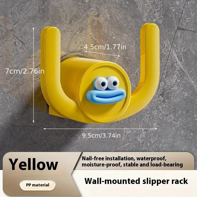 1Pc Cartoon Slippers Hook Bathroom Slipper Rack Shower Storage Organizer Shoe Holder Drainage Stand for Bathrooms and Bedrooms жовтий
1Pc Cartoon Slippers Hook Bathroom Slipper Rack Shower Storage Organizer Shoe Holder Drainage Stand for Bathrooms and Bedrooms жовтий