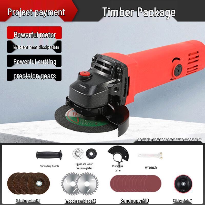 Tai Ju Fu 1800W Corded Angle Grinder CN plug (adapter included)
Tai Ju Fu 1800W Corded Angle Grinder CN plug (adapter included)
