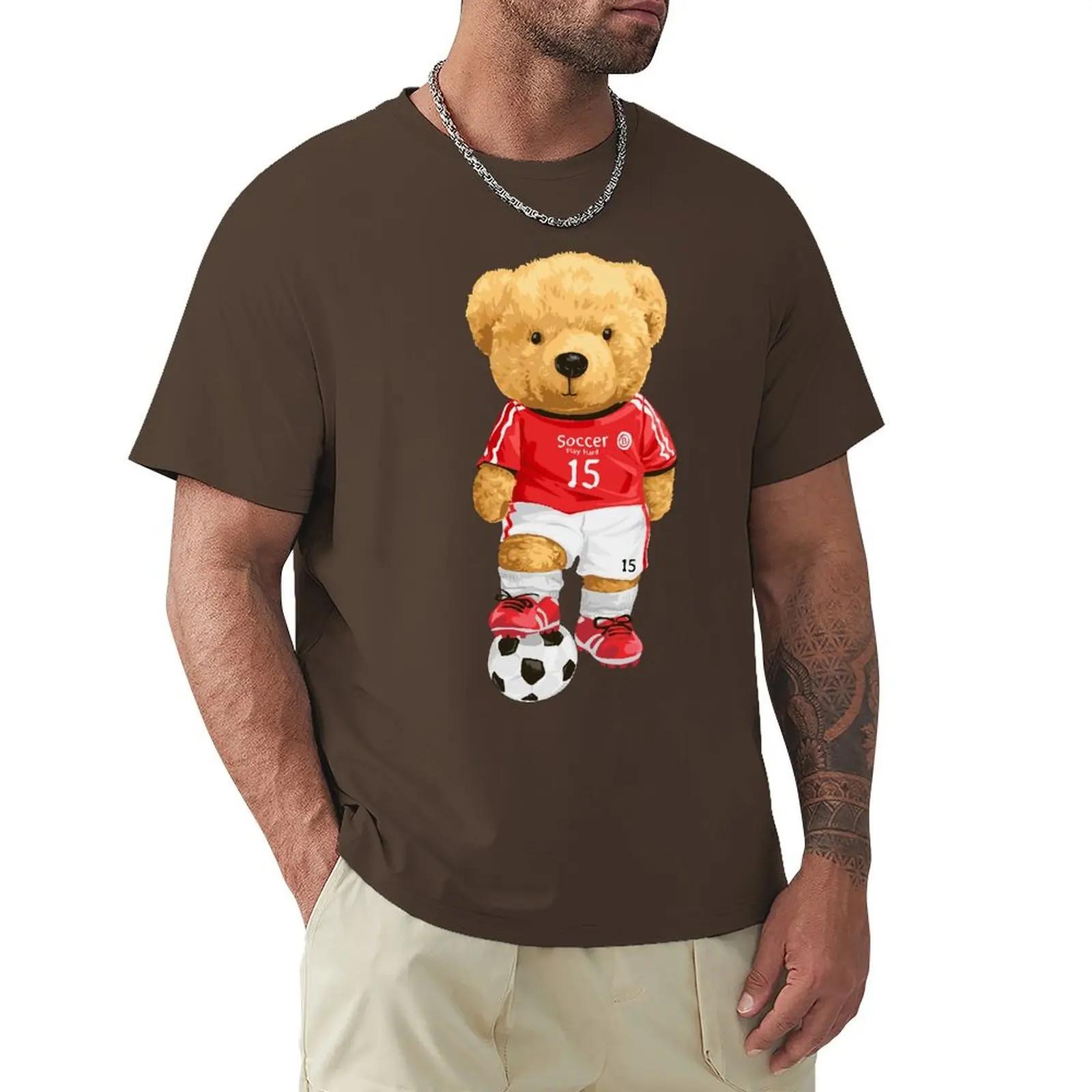 Милый плюшевый мишка в футболке с изображением футболиста, футболка с коротким рукавом Harajuku, 100% хлопок, графика, футболка, топы XXXXXL фиолетовый
Милый плюшевый мишка в футболке с изображением футболиста, футболка с коротким рукавом Harajuku, 100% хлопок, графика, футболка, топы XXXXXL фиолетовый