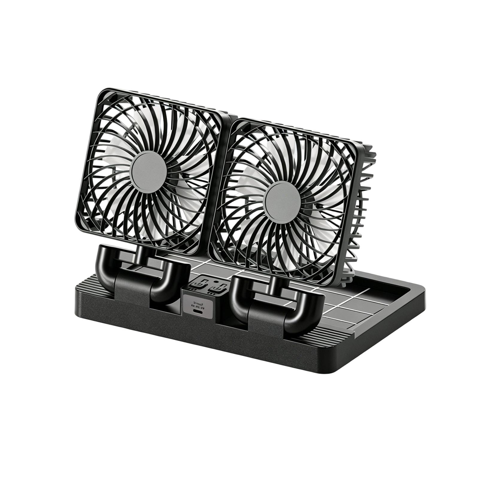 Solar Powered Dual Head Car Fan with Adjustable Angle and USB Charging for Vehicle Interior Ventilation and Air Circulation One Size чёрный
Solar Powered Dual Head Car Fan with Adjustable Angle and USB Charging for Vehicle Interior Ventilation and Air Circulation One Size чёрный
