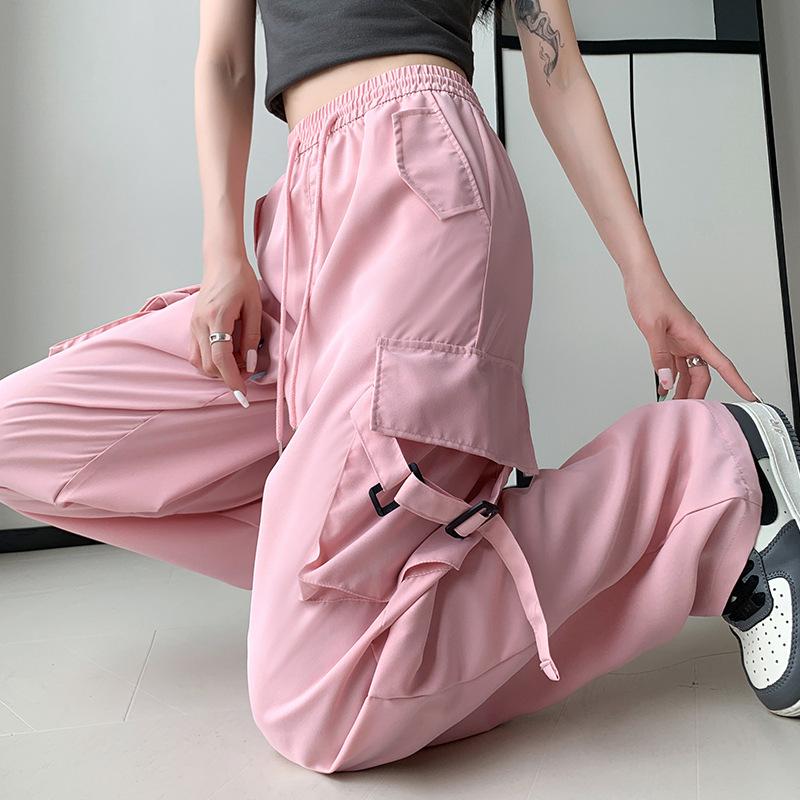 Summer New Wide-leg Pants, Thin High-waisted Retro Style Drawstring Version Casual Pants S
Summer New Wide-leg Pants, Thin High-waisted Retro Style Drawstring Version Casual Pants S