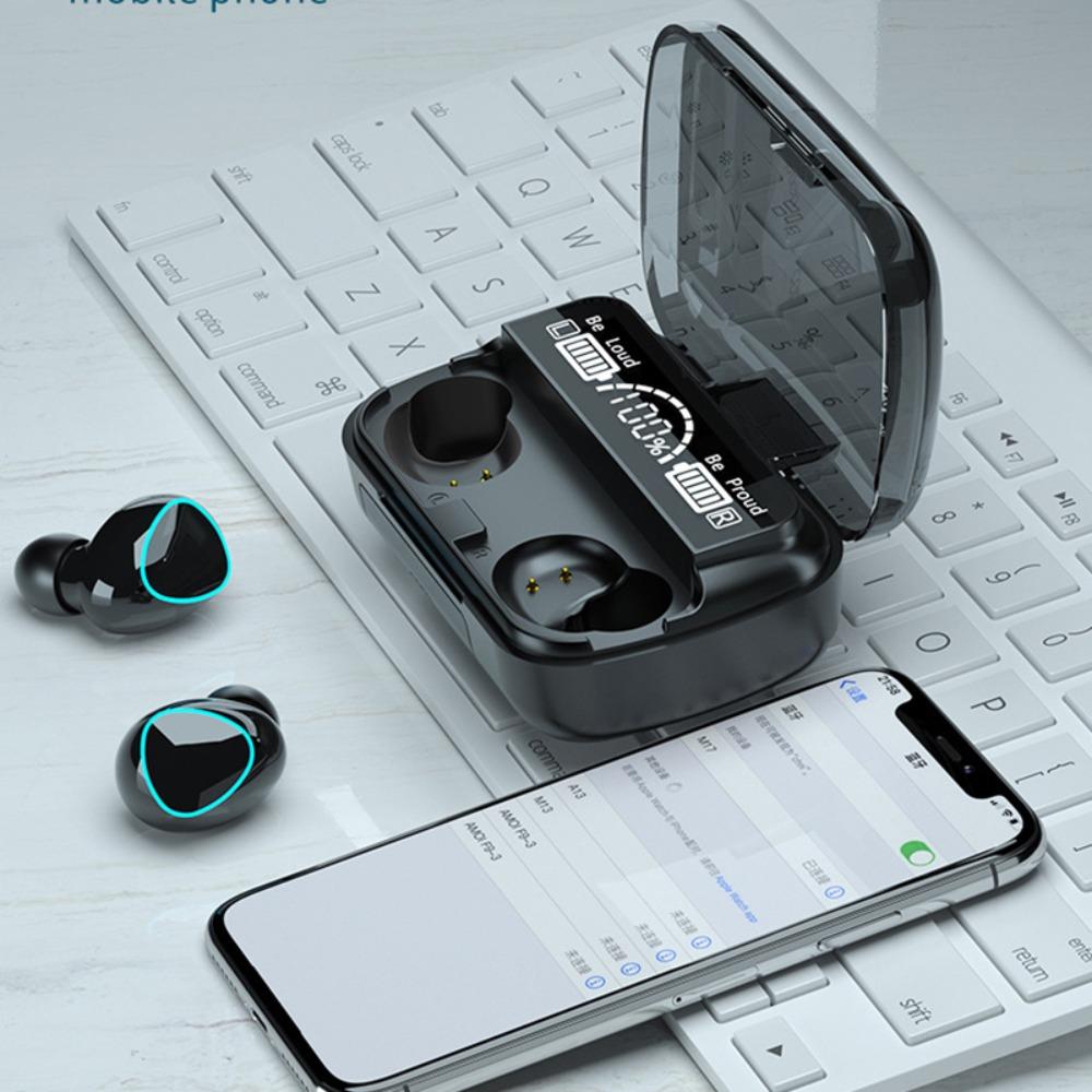 Наушники-вкладыши TWS M10 Bluetooth 5.1 M10 Hifi стереонаушники для прослушивания музыки чёрный
Наушники-вкладыши TWS M10 Bluetooth 5.1 M10 Hifi стереонаушники для прослушивания музыки чёрный