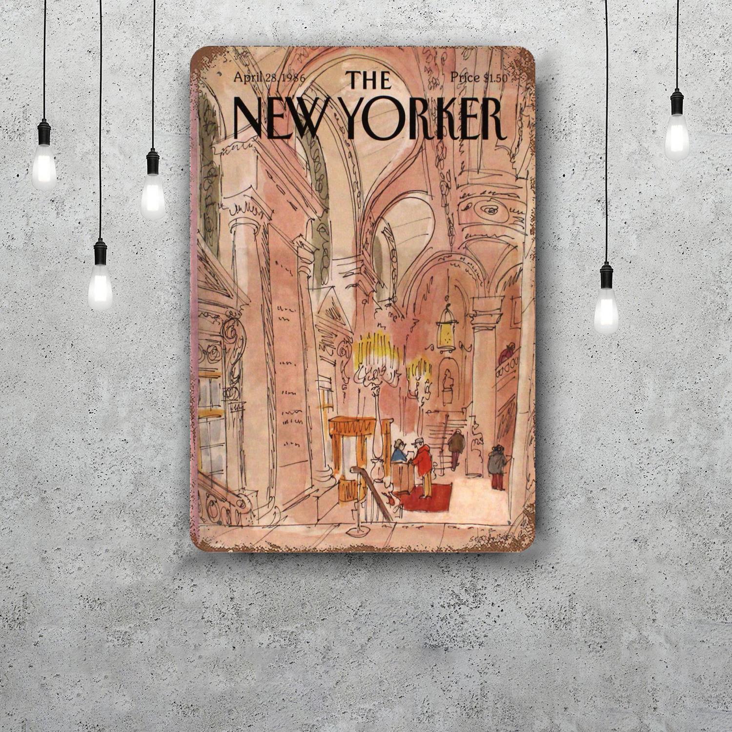 new yorker Funny Bar Metal Sign Retro Plaque Vintage Sign Alcohol Drinker Pub Club Man Cave Kitchen Wall Decoration 20x30cm(7.8x11.8inch)
new yorker Funny Bar Metal Sign Retro Plaque Vintage Sign Alcohol Drinker Pub Club Man Cave Kitchen Wall Decoration 20x30cm(7.8x11.8inch)