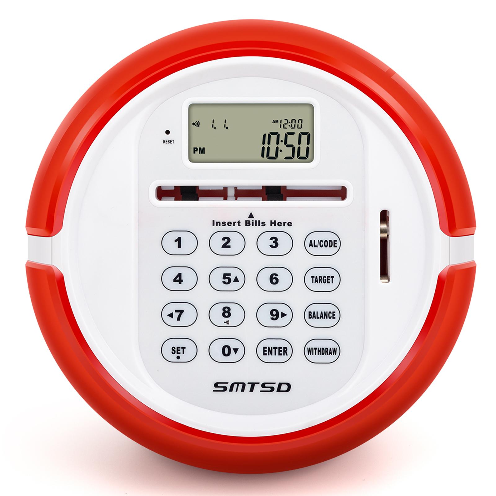 Smart Coin Bill Recognizing Piggy Bank for Kids Automatic Counting Money Box (USD Version) Blue
Smart Coin Bill Recognizing Piggy Bank for Kids Automatic Counting Money Box (USD Version) Blue