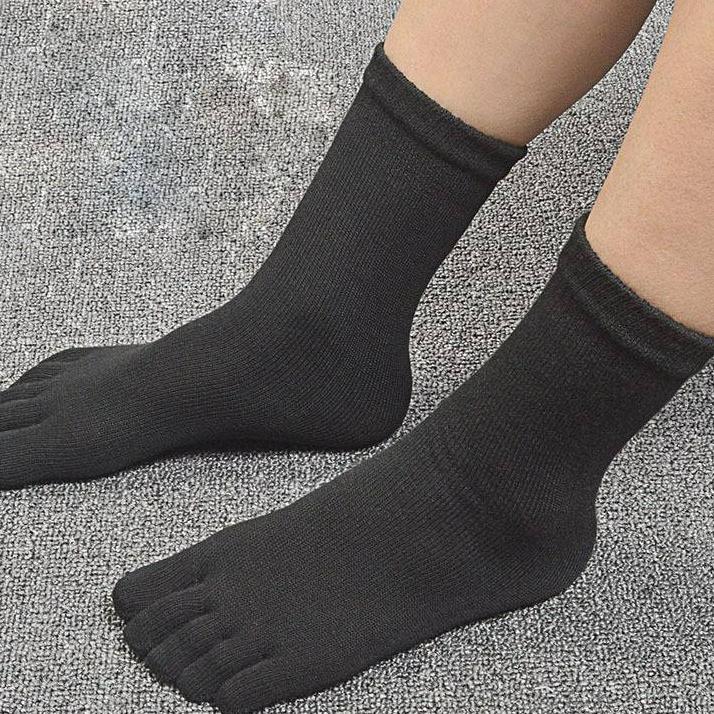 Antiwear Five Toe Socks Women Comfortable Sweat Absorbing Middle Tube Sock Breathable High Elasticity Soft Five Finger Hosiery 1 Pair
Antiwear Five Toe Socks Women Comfortable Sweat Absorbing Middle Tube Sock Breathable High Elasticity Soft Five Finger Hosiery 1 Pair