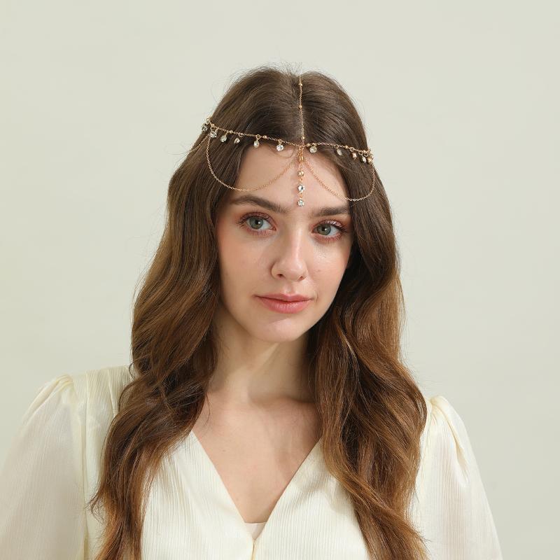Fashion Bohemia Pearl Sequin Tassels Multi-Layer Hair Chain For Women Bride Rhinestone Forehead Chain Hair Jewelry A11
Fashion Bohemia Pearl Sequin Tassels Multi-Layer Hair Chain For Women Bride Rhinestone Forehead Chain Hair Jewelry A11