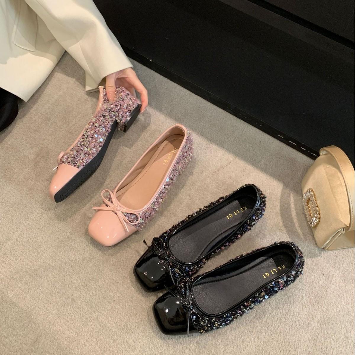2025 spring new square head sequined bow rhinestone shallow mouth soft bottom commuting versatile OL professional flat bottom women s single shoes 39 розовый
2025 spring new square head sequined bow rhinestone shallow mouth soft bottom commuting versatile OL professional flat bottom women s single shoes 39 розовый